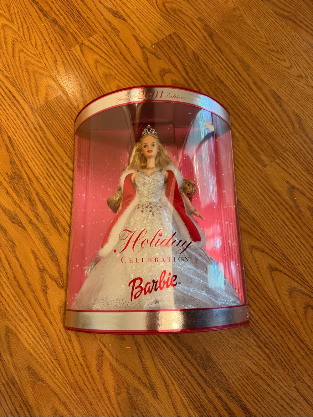 Mattel Special 2001 Edition Holiday Celebration Barbie 12" Doll New Sealed